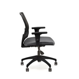 Cadeira Marelli You 213 Cinza com Estrutura Preta - 4