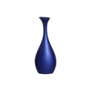 Ver imagem 1 de Vaso Decorativo de Mesa de Cerâmica Azul Royal Vanguard Pequeno 35,5x13x8 cm