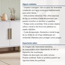 Ver mais imagens de Balcão 5 Portas 2 Gavetas Lorena - Kaiki Móveis Branco
