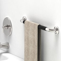 Barra de Apoio 30cm Inox Suporte Antiderrapante Kit 3 Unidades Criança Idoso Cadeirante Gestante Ban - 7