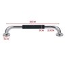 Barra de Apoio 30cm Inox Suporte Antiderrapante Kit 3 Unidades Criança Idoso Cadeirante Gestante Ban - 2