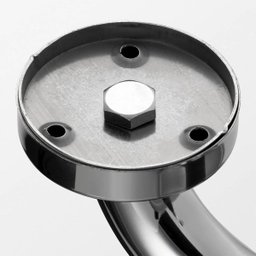 Barra de Apoio 30cm Inox Suporte Antiderrapante Kit 3 Unidades Criança Idoso Cadeirante Gestante Ban - 5