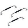 Barra de Apoio 30cm Inox Suporte Antiderrapante Kit 3 Unidades Criança Idoso Cadeirante Gestante Ban - 1