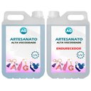 Ver imagem 1 de Resina Epoxi Para Artesanato alta Viscosidade AG Resinas ag 7,5KG