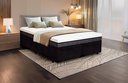 Ver imagem 1 de Cama Box Baú King Size Bipartida Serenelife - Suede Preto