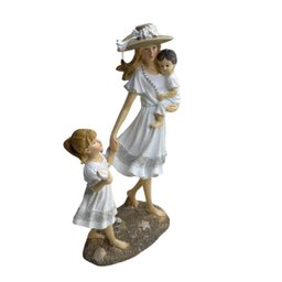 Estatua Escultura Dia Das Mães Mãe e Casal de Filhos Espressione Escultura Mãe Filhos, Estatua Mãe e - 7