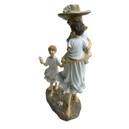 Estatua Escultura Dia Das Mães Mãe e Casal de Filhos Espressione Escultura Mãe Filhos, Estatua Mãe e - 4