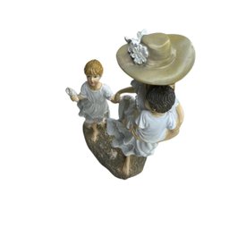 Estatua Escultura Dia Das Mães Mãe e Casal de Filhos Espressione Escultura Mãe Filhos, Estatua Mãe e - 6