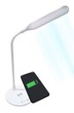 Ver imagem 3 de Luminária Led Flexível Vivitar Pwrfl Com Base Para Carga Sem Fio De Smartphone Branca
