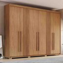 Ver imagem 4 de Roupeiro Norton 6 Portas Nature Henn D325-128