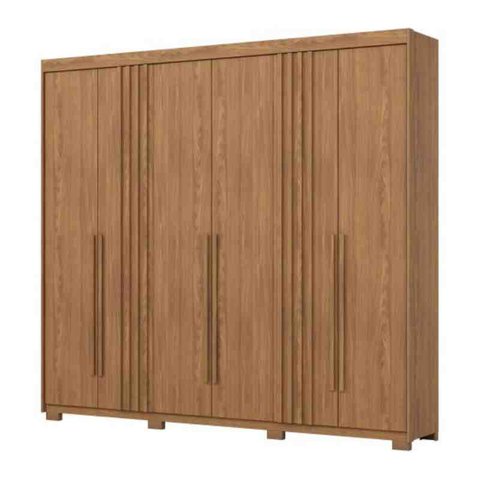 Roupeiro Norton 6 Portas Nature Henn D325-128