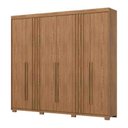 Ver imagem 1 de Roupeiro Norton 6 Portas Nature Henn D325-128