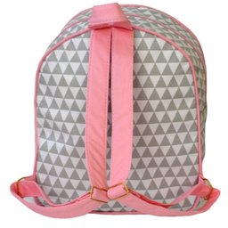 kit Bolsa bebê mochila desenho Gravida Rosa 3pçs - moderno - 4