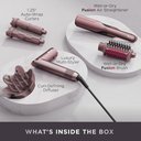 Ver imagem 3 de Shark Flexfusion Secador e Alisador com Escova e Modeladores Hd642s Rosa Cósmico