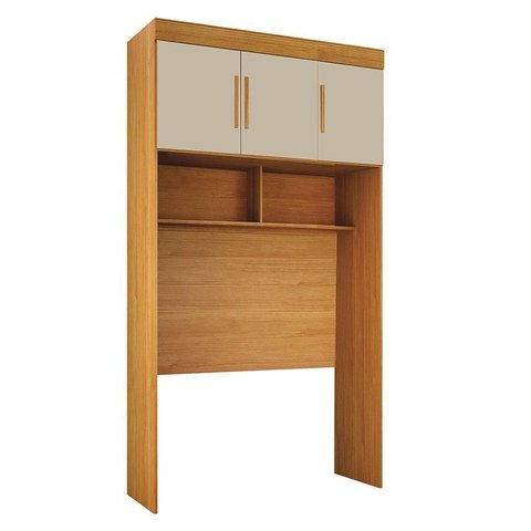 Modulo Orion Aéreo Solteiro Cinamomo Off White – Leifer Móveis