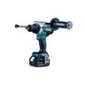 Parafusadeira / Furadeira Impacto Makita 1/2" Brushless Dhp486rtj com 02 Baterias 18v 5ah + Carregad - 1