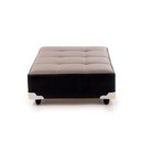 Ver imagem 2 de Cama PET Bed Castor, Cinza e Preto, Tamanho M - 80 x 60 cm