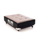 Ver imagem 1 de Cama PET Bed Castor, Cinza e Preto, Tamanho M - 80 x 60 cm