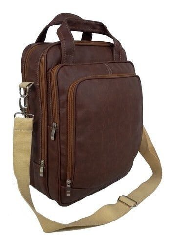 Bolsa Pasta Mochila Notebook Executiva Resistente Masculino Femin - Preto - 1