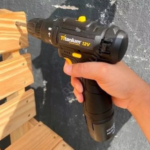 Parafusadeira Special Edition Preta 1.2ah 12v Titanium