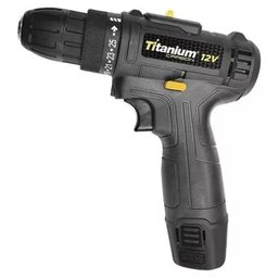 Parafusadeira Special Edition Preta 1.2ah 12v Titanium - 2