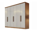 Ver imagem 1 de Guarda Roupas 1490 New Vertice 2,10m - 6PTS 6GAV Cum/Fendi Fosco 25