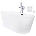 Ver imagem 5 de Kit Banheira Freestanding Venezza 1.50m C/misturador Cromado