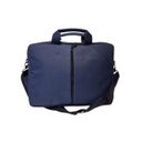 Ver imagem 1 de Bolsa Transversal Notebook Pasta Mala Resistente Lisa Azul Escuro