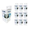 Kit com 10 Lâmpada LED 9W 127/220V Biv E27 Elgin - Branca Fria - 2