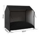 Ver imagem 2 de Casinha De Cachorro Pet Tati Raças Pequenas - Preto - Preto