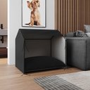 Ver imagem 1 de Casinha De Cachorro Pet Tati Raças Pequenas - Preto - Preto