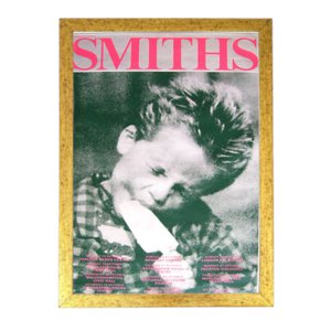 quadro poster com moldura rock gotico the smiths DRD8154