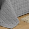 Cobre Leito Queen Soft 3 peças Cinza - 2