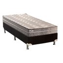 Ver imagem 1 de Cama Box Solteiro: Colchão Espuma Paropas D45 Pasquale Plus + Base CRC Suede Black(88x188)