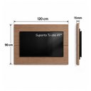 Ver imagem 4 de Painel Buzios 1,2 m para TV 48" Carvalho Jari