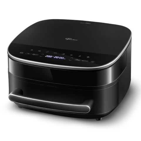 Air Fryer Dual Grill 6l Preta Fischer 127v 110v