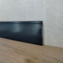 Ver imagem 4 de Rodape Poliestireno Frisado 10cm Preto - 2,4 Metros