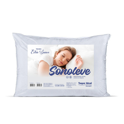 Travesseiro Macio 45x65 Fibra Siliconada Padrão Hotel