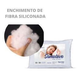 Travesseiro Macio 45x65 Fibra Siliconada Padrão Hotel - 3