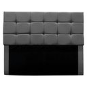 Ver imagem 2 de Cabeceira Cama Box Estofada King 195 Cm Costa Rica Suede Cinza
