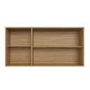 Ver imagem 6 de Armário Aéreo 2 Portas 120cm 4 Prateleiras Florença Marrom/Marromle/Sabbia