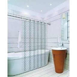 Cortinas Box De Banheiro Com Ilhós 1,38X1,98 3D - 1