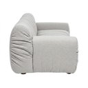 Ver imagem 2 de Sofá Living 3 Lugares 210cm Bouclé Cinza Nexta Casa
