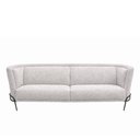 Ver imagem 4 de Sofá Oslo 2 Lugares 180cm Base Aço Preto Bouclé Cinza - Sallar Home