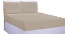 Ver imagem 3 de Jogo De Cama Lençol Ponto Palito Micropercal King 03 Peças Bege