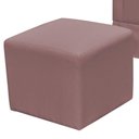 Ver imagem 5 de Poltrona de Amamentação com Balanço e Puff Elisa P02 Suede Rosê - Lyam Decor
