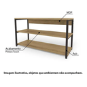 Ver imagem 2 de Sapateira Industrial Com 2 Nichos - Freijó/preto - Kappesberg