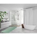 Ver imagem 3 de Tapete Bolinha Passadeira Macarrão Antiderrapante 50x100cm Verde Água