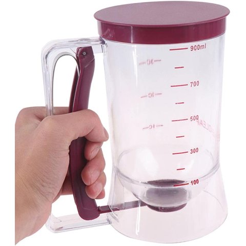 Dispenser de Massas C/ Medida para Cupcake Panqueca Waffle