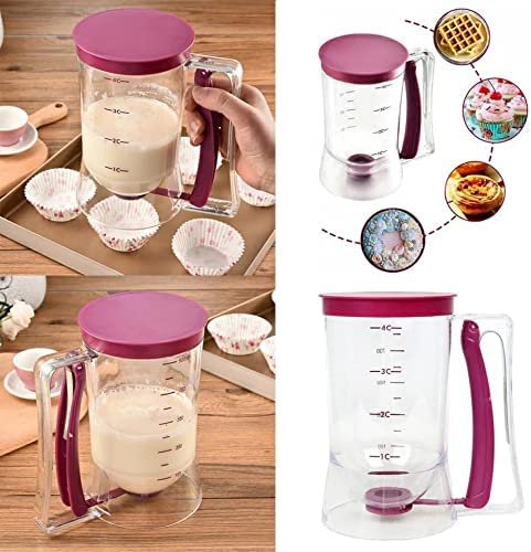 Dispenser de Massas C/ Medida para Cupcake Panqueca Waffle - 3